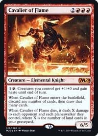 Cavalier of Flame from Prerelease Cards