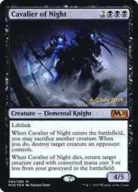 Cavalier of Night from Prerelease Cards