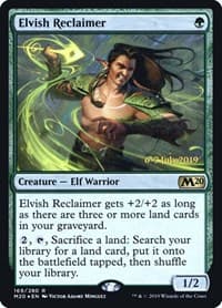 Elvish Reclaimer from Prerelease Cards