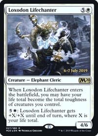 Loxodon Lifechanter from Prerelease Cards
