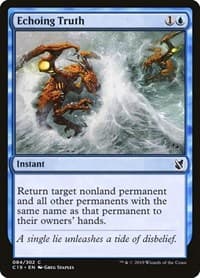Echoing Truth from Commander 2019