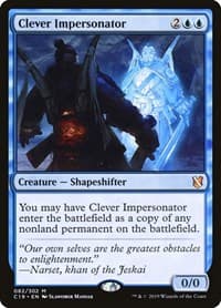 Clever Impersonator from Commander 2019