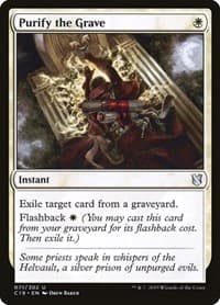 Purify the Grave from Commander 2019