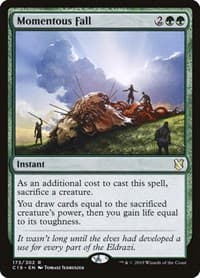Momentous Fall from Commander 2019