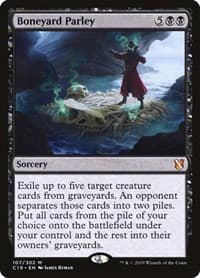Boneyard Parley from Commander 2019