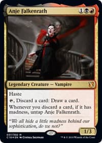 Anje Falkenrath (Commander 2019) from Oversize Cards