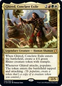 Ghired, Conclave Exile (Commander 2019) from Oversize Cards