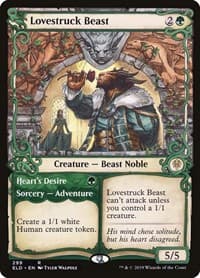 Lovestruck Beast (Showcase) from Throne of Eldraine
