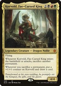 Korvold, Fae-Cursed King from Throne of Eldraine