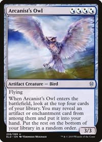 Arcanist's Owl from Throne of Eldraine