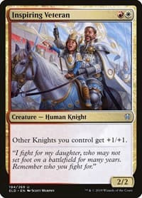 Inspiring Veteran from Throne of Eldraine