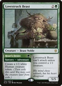 Lovestruck Beast from Throne of Eldraine