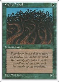 Wall of Wood from Fourth Edition