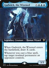 Gadwick, the Wizened (Extended Art) from Throne of Eldraine