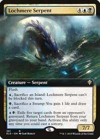 Lochmere Serpent (Extended Art) from Throne of Eldraine