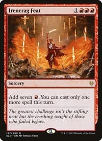 Irencrag Feat from Throne of Eldraine
