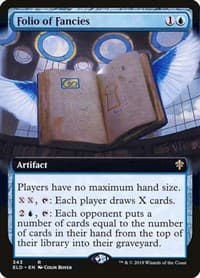Folio of Fancies (Extended Art) from Throne of Eldraine