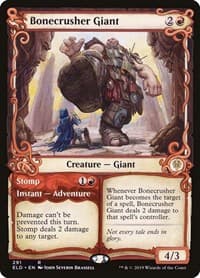 Bonecrusher Giant (Showcase) from Throne of Eldraine