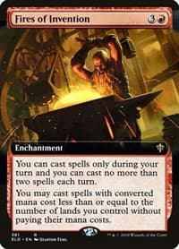 Fires of Invention (Extended Art) from Throne of Eldraine