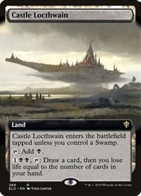 Castle Locthwain (Extended Art) from Throne of Eldraine