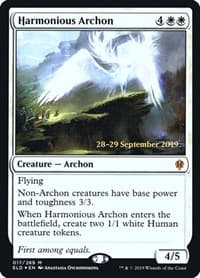 Harmonious Archon from Prerelease Cards