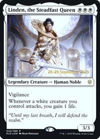 Linden, the Steadfast Queen from Prerelease Cards