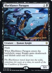 Blacklance Paragon from Prerelease Cards