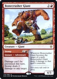 Bonecrusher Giant from Prerelease Cards