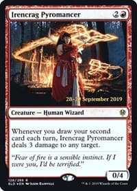 Irencrag Pyromancer from Prerelease Cards