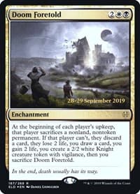 Doom Foretold from Prerelease Cards