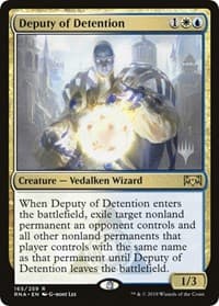 Deputy of Detention from Promo Pack: Throne of Eldraine