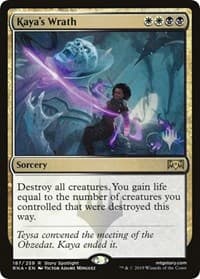 Kaya's Wrath from Promo Pack: Throne of Eldraine