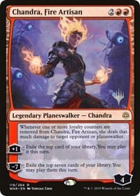 Chandra, Fire Artisan from Promo Pack: Throne of Eldraine