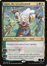 Ajani, the Greathearted from Promo Pack: Throne of Eldraine