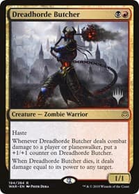 Dreadhorde Butcher from Promo Pack: Throne of Eldraine