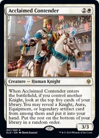 Acclaimed Contender from Promo Pack: Throne of Eldraine