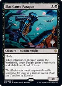 Blacklance Paragon from Promo Pack: Throne of Eldraine