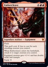 Embercleave from Promo Pack: Throne of Eldraine