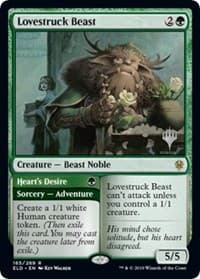 Lovestruck Beast from Promo Pack: Throne of Eldraine