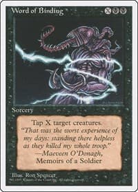 Word of Binding from Fourth Edition