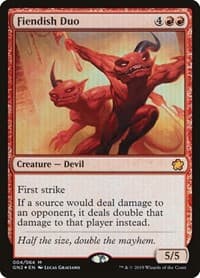 Fiendish Duo from Magic Game Night 2019