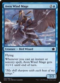 Aven Wind Mage from Magic Game Night 2019