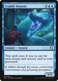 Cryptic Serpent from Magic Game Night 2019