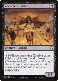 Accursed Horde from Magic Game Night 2019