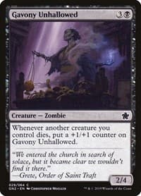 Gavony Unhallowed from Magic Game Night 2019