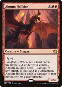 Akoum Hellkite from Magic Game Night 2019