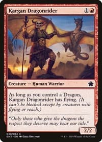 Kargan Dragonrider from Magic Game Night 2019