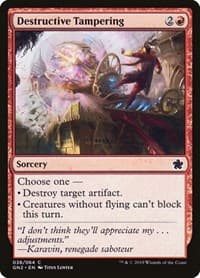 Destructive Tampering from Magic Game Night 2019