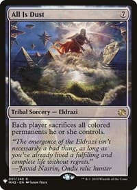 All Is Dust from The List Reprints