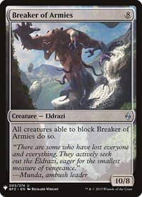 Breaker of Armies from The List Reprints